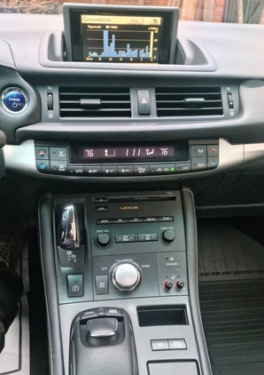 Lexus CT cena 45480 przebieg: 217000, rok produkcji 2012 z Białystok małe 211